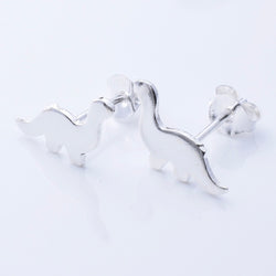 S985 - 925 silver dinosaur stud earrings