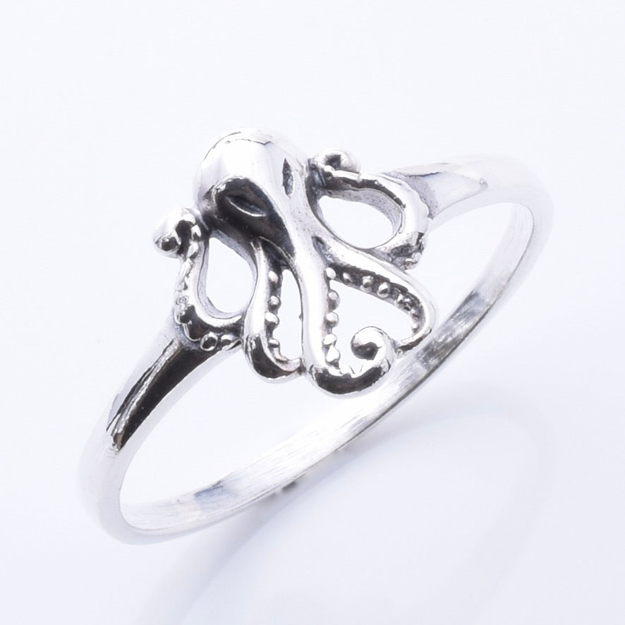 R361 - 925 silver octopus ring