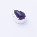 P1358 - 925 silver  teardrop AM pendant