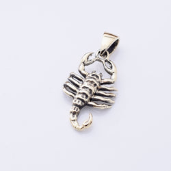 P1328 - Bronze scorpion pendant