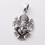 P1135 - 925 silver ganesh pendant