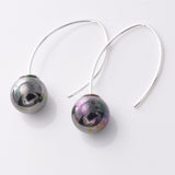 E132 - Imm Pearls on Curved Silver Bars