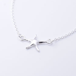 B069 - 925 silver single starfish bracelet