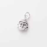 P1096 - 925 silver buddha pendant