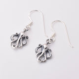 E873 - 925 silver octopus earrings