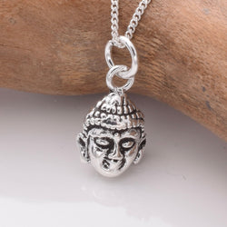 P1096 - 925 silver buddha pendant