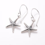 E829 - 925 silver starfish earrings