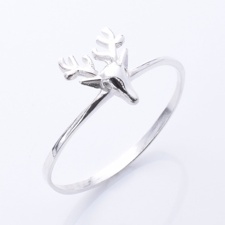 R358 - 925 silver stag ring