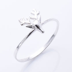 R358 - 925 silver stag ring
