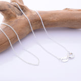 CTR025-18 - 925 silver lightweight trace chain