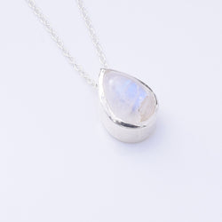P1359 - 925 silver  teardrop RM pendant