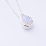 P1359 - 925 silver  teardrop RM pendant
