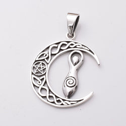 P1056 - 925 silver celtic mother earth pendant