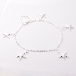 B028 - 925 silver starfish bracelet
