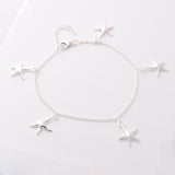 B028 - 925 silver starfish bracelet