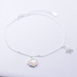 B072 - 925 silver and MOP sealife bracelet