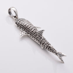 P1162 - 925 silver whale shark pendant