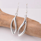 E874 - 925 silver teardrop earrings