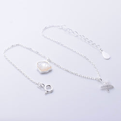 B072 - 925 silver and MOP sealife bracelet