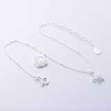 B072 - 925 silver and MOP sealife bracelet