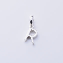 P1335 - R 925 silver initial pendant - R