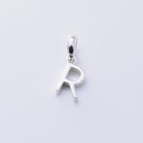 P1335 - R 925 silver initial pendant - R