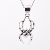 P1147 - 925 silver black widow pendant