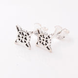 S1032 - 925 silver witches knot stud earrings