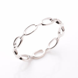 R346 - 925 silver chain link style ring