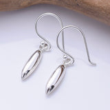 E930 - 925 silver CZ teardrop earrings