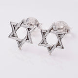 S938 - Star Of David stud earrings