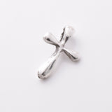 P1117 - 925 silver tiny cross pendant