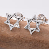 S938 - Star Of David stud earrings