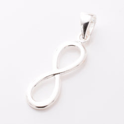 P1257 - 925 silver infinity pendant