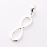 P1257 - 925 silver infinity pendant