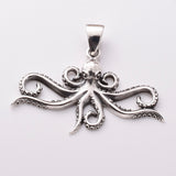 P1149 - 925 silver octopus pendant