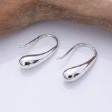 E929 - 925 silver liquid drop earrings