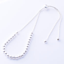 B059 - 925 silver lanyard bead bracelet