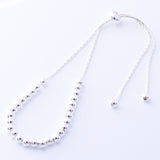B059 - 925 silver lanyard bead bracelet