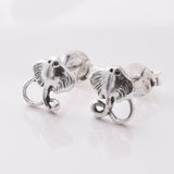 S913 - 925 silver tiny stingray stud earrings