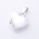 P1304 - 925 silver 15mm heart locket