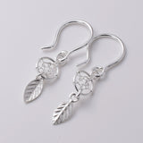 E808 - 925 silver dreamcatchers earrings