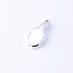 P1271 - 925 silver teardrop with MOP pendant
