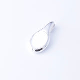 P1271 - 925 silver teardrop with MOP pendant