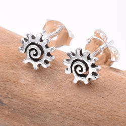 S818 - 925 silver stud earrings