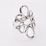 R321 - 925 silver scroll ring