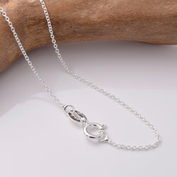 CTR025-18 - 925 silver lightweight trace chain