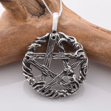 P1138 - 925 silver pentagram pendant