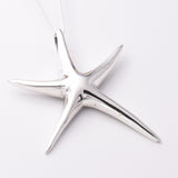 P624 - Silver Starfish pendant