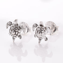 S781 - 925 silver hatchling turtle stud earrings